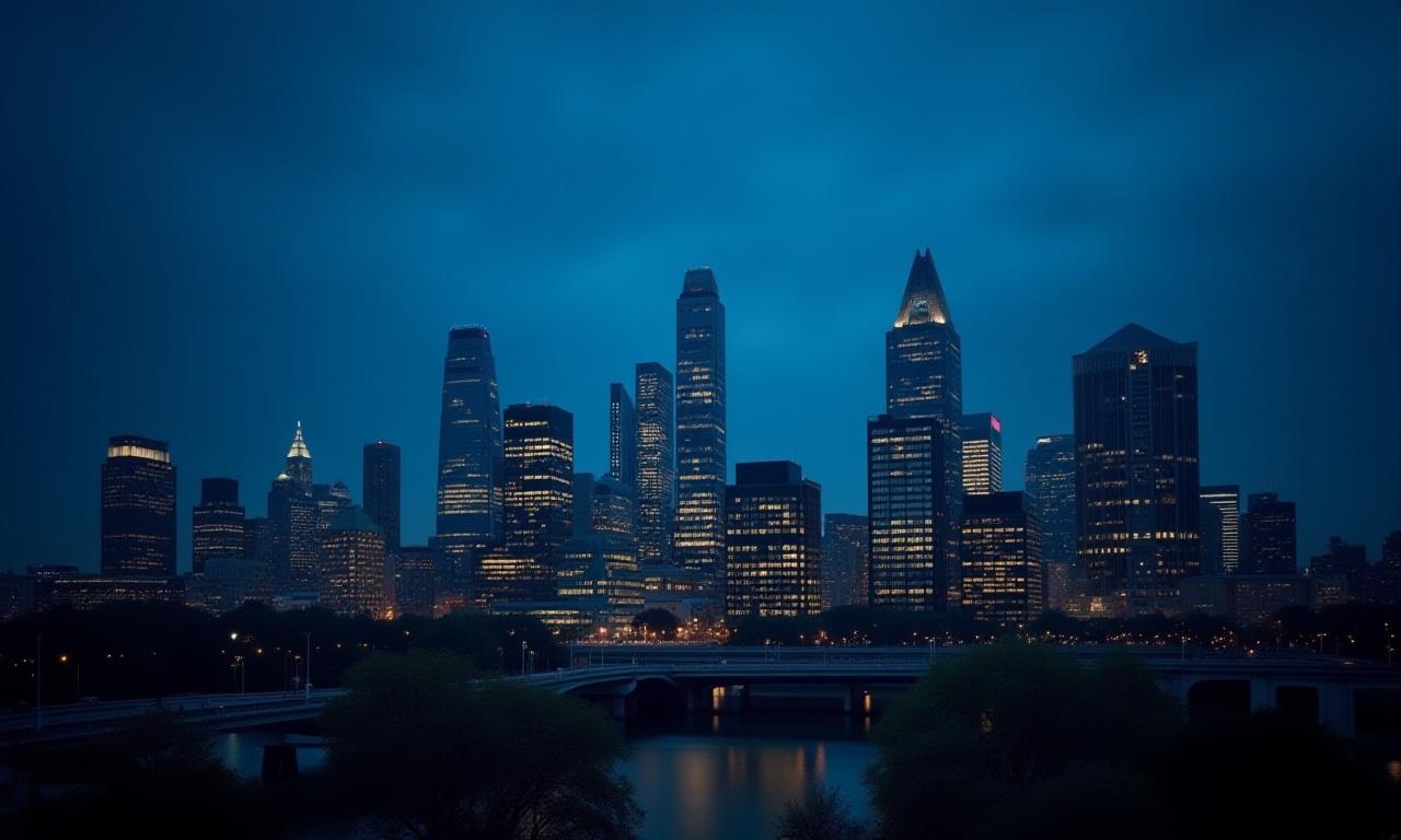 London Legal District Skyline